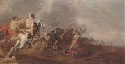 unknow artist The Battle of the amazons France oil painting reproduction